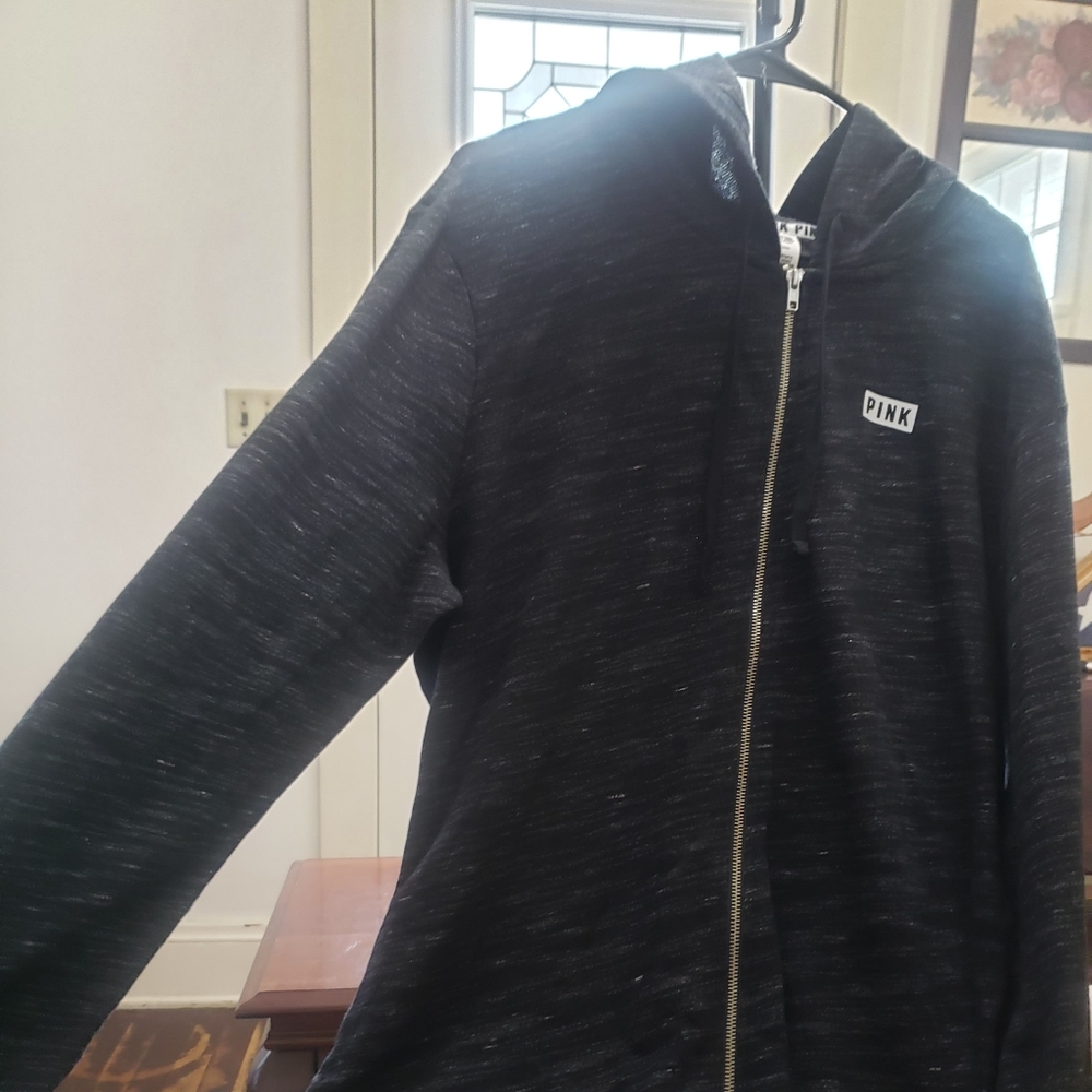 Vs Pink hooded full zip